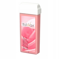 ITALWAX Wosk do depilacji w rolce ROSE - 100ml - SZEROKA