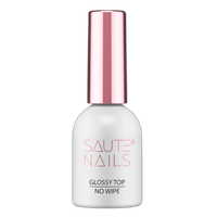 SAUTE NAILS Top Hybrydowy GLOSSY TOP No Wipe - 8ml