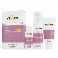 ALFAPARF YELLOW Zestaw do prostowania keratynowego włosów LISS KERATIN SMOOTHING