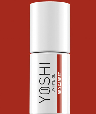 YOSHI Lakier hybrydowy Red Carpet 6ml – 204