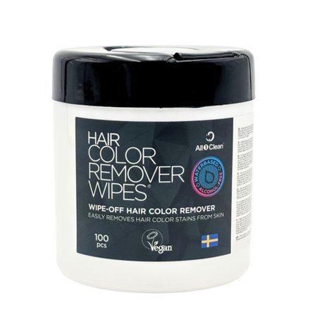 ALL1CLEAN Chusteczki do usuwania farby ze skóry HAIR COLOR REMOVER WIPES - 100 sztuk