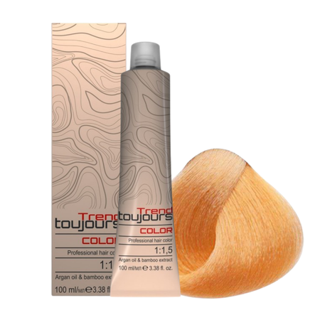 TREND TOUJOURS Farba do włosów - Very Light Intense Golden Blonde/Bardzo Jasny Intensywny Złocisty Blond - 9.33 - 100ml