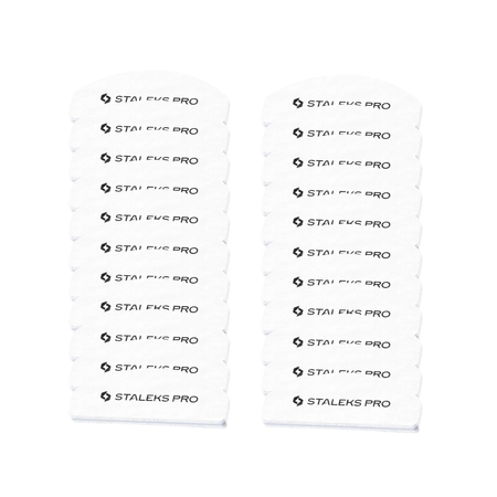 STALEKS Polerka do paznokci ŁÓDKA półksiężyc mini EXPERT 41 #100/180 - 20 sztuk