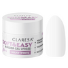 CLARESA Żel budujący do paznokci Soft&Easy MILKY WHITE - 45g - ŚREDNI