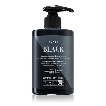 BLACK Toner do włosów BLACK - 300ml