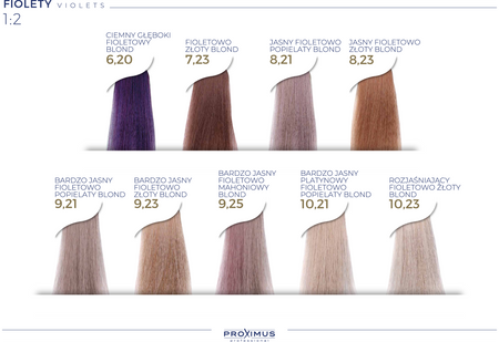 Proximus Farba Supreme Color 25 szt + PALETA