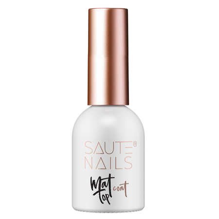 SAUTE NAILS Top hybrydowy MATT TOP COAT No Wipe - 8ml