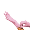CLARA Rękawiczki nitrylowe jednorazowe RÓŻOWE/PINK - S