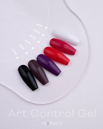 PB NAILS Żel do zdobień paznokci Art Control - AC02 - 5g