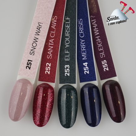 YOSHI Lakier hybrydowy Sleigh What? 6ml - 255