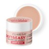 CLARESA Żel budujący do paznokci Soft&Easy LIGHT BEIGE - 45g - ŚREDNI