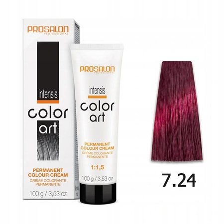 CHANTAL COLOR ART Farba do włosów 7,24 - 100ml