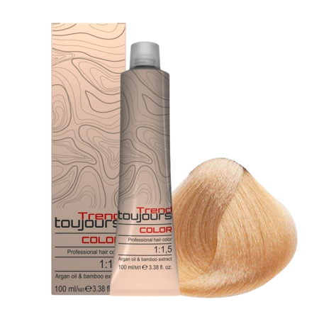 TREND TOUJOURS Farba do włosów - Very Light Blonde Extra Plus/Bardzo Jasny Blond Extra Plus - 10.0 - 100ml