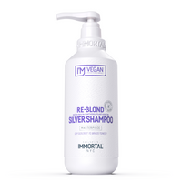 IMMORTAL Szampon do włosów blond RE-BOND SILVER - 500ml