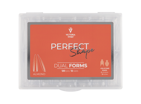VICTORIA VYNN Dual formy do paznokci PERFECT SHAPE Almond Migdał - 120 sztuk