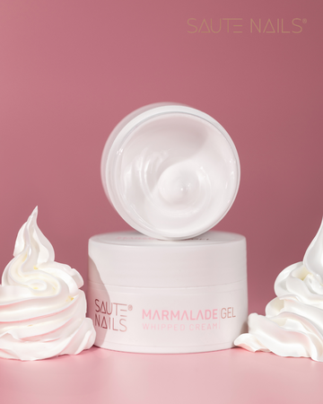 SAUTE NAILS Żel budujący MARMALADE GEL - Whipped Cream - 30g