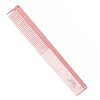 JRL Grzebień fryzjerski do strzyżenia 7,4” Różowy - J304 Pink 19 cm