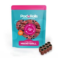 CLAVIER Nakładki ścierne do frezarki PodoRolls Mandrel #120 - 50 sztuk