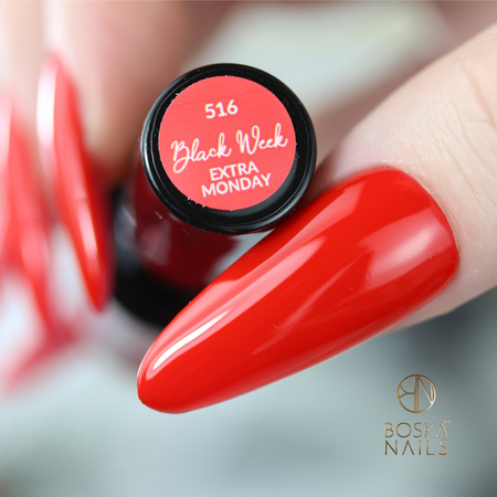BOSKA NAILS Lakier hybrydowy Extra Monday 516 - 6ml