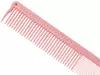 JRL Grzebień fryzjerski do strzyżenia 7,4” Różowy - J304 Pink 19 cm