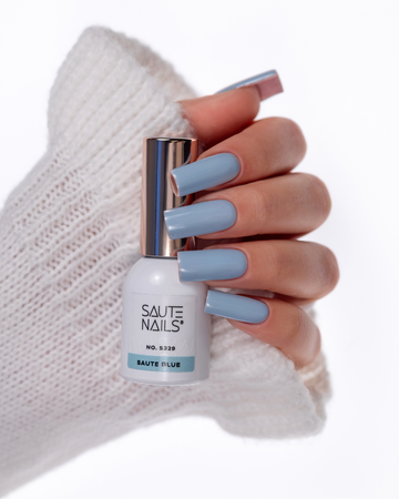 SAUTE NAILS Lakier hybrydowy S329 SAUTE BLUE - 8ml