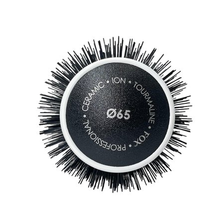 FOX Szczotka do modelowania Round Brush - 65mm BIAŁA