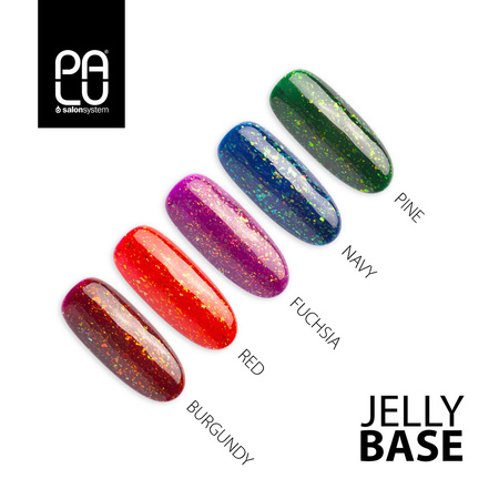 PALU Baza hybrydowa do paznokci JELLY BASE NAVY - 11g