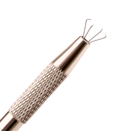 PB NAILS Chwytak holder do gąbeczek ombre ZŁOTY