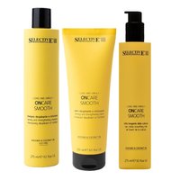 SELECTIVE Zestaw wygładzający do włosów Szampon + Odzywka + Mleczko SMOOTH 2x275ml +250ml