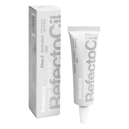 ZESTAW Refectocil do koloryzacji brwi AKTYWATOR + ASH BROWN - 2x15ml