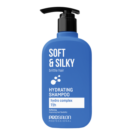 CHANTAL Zestaw Szampon Odżywka nawilżenie SOFT & SILKY - 2x375ml
