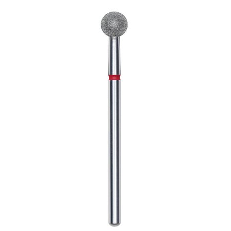 STALEKS Frez diamentowy do skórek kulka czerwona EXPERT 5mm - FA01R050