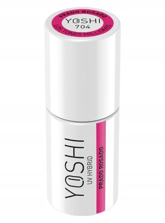 YOSHI Lakier hybrydowy Prado Rosado 6ml – 704