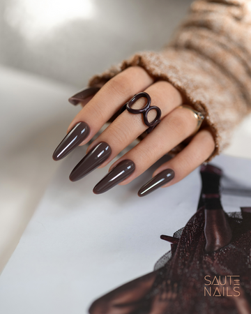 SAUTE NAILS Lakier hybrydowy S299 RICH MOCHA - 8ml