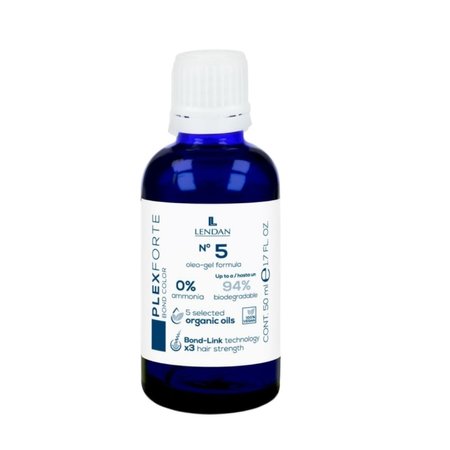 LENDAN Farba do włosów BOND COLOR Plex Forte - 5 Średni Brąz - 50ml