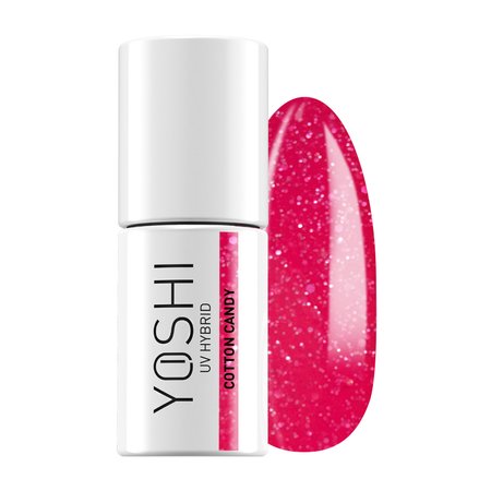 YOSHI Lakier hybrydowy Cotton Candy 6ml - 723