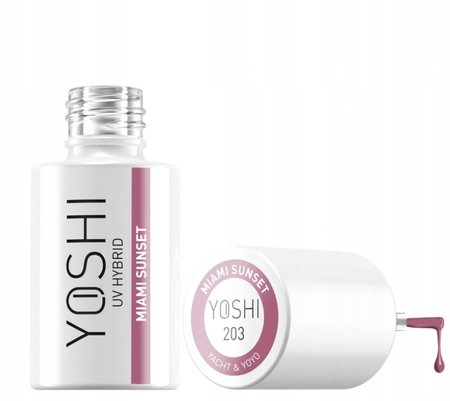 YOSHI Lakier hybrydowy Miami Sunset 6ml – 203