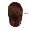 PONIK'S Główka fryzjerska treningowa MĘSKA Naturalny Włos 20cm - GL01M