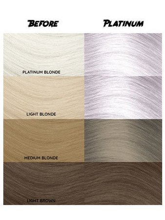 CRAZY COLOR Krem do koloryzacji włosów No. 28 - Platinum - 100ml