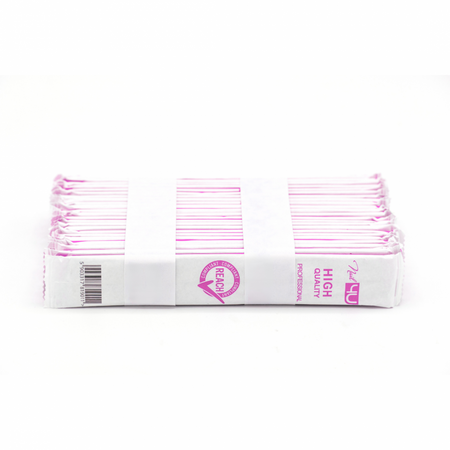 NAIL4U Pilnik do paznokci 180/240 BANAN - 25 sztuk