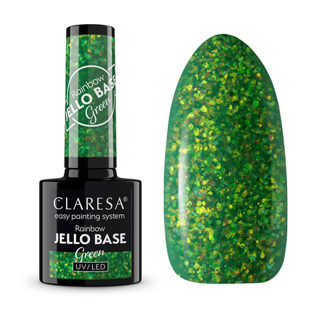 CLARESA Baza hybrydowa JELLO BASE - GREEN - 5g