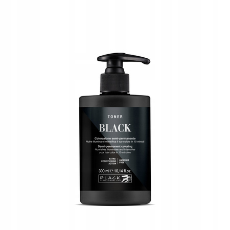 BLACK Toner do włosów BLACK - 300ml