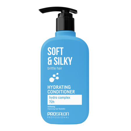 CHANTAL Zestaw Szampon Odżywka nawilżenie SOFT & SILKY - 2x375ml