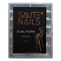 SAUTE NAILS Dual Formy do paznokci NATURAL - 120 sztuk