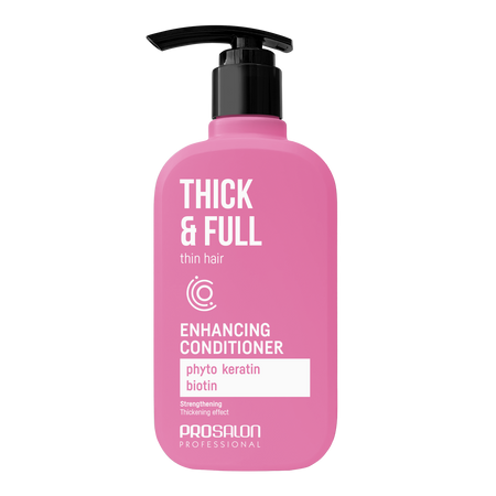 CHANTAL Zestaw Szampon odżywka do włosów wzmocnienie THICK & FULL - 2x375ml