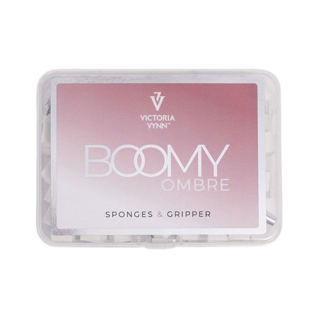 VICTORIA VYNN Zestaw do ombre chwytak i mini gąbki BOOMY OMBRE Sponges & Gripper