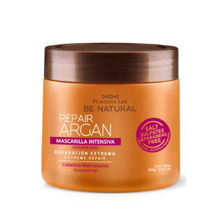 PLACENTA LIFE Maska do włosów ARGAN REPAIR - 350g