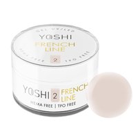 YOSHI Żel budujący samopoziomujący French Line No 2 - 15ml - MAŁY