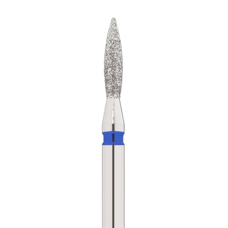 ABA GROUP Frez diamentowy - płomień niebieski (łezka) - 2,1mm - niebieski