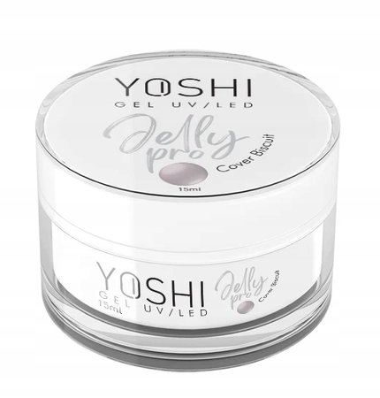 YOSHI Żel budujący Jelly PRO - Cover Biscuit - 15ml - MAŁY